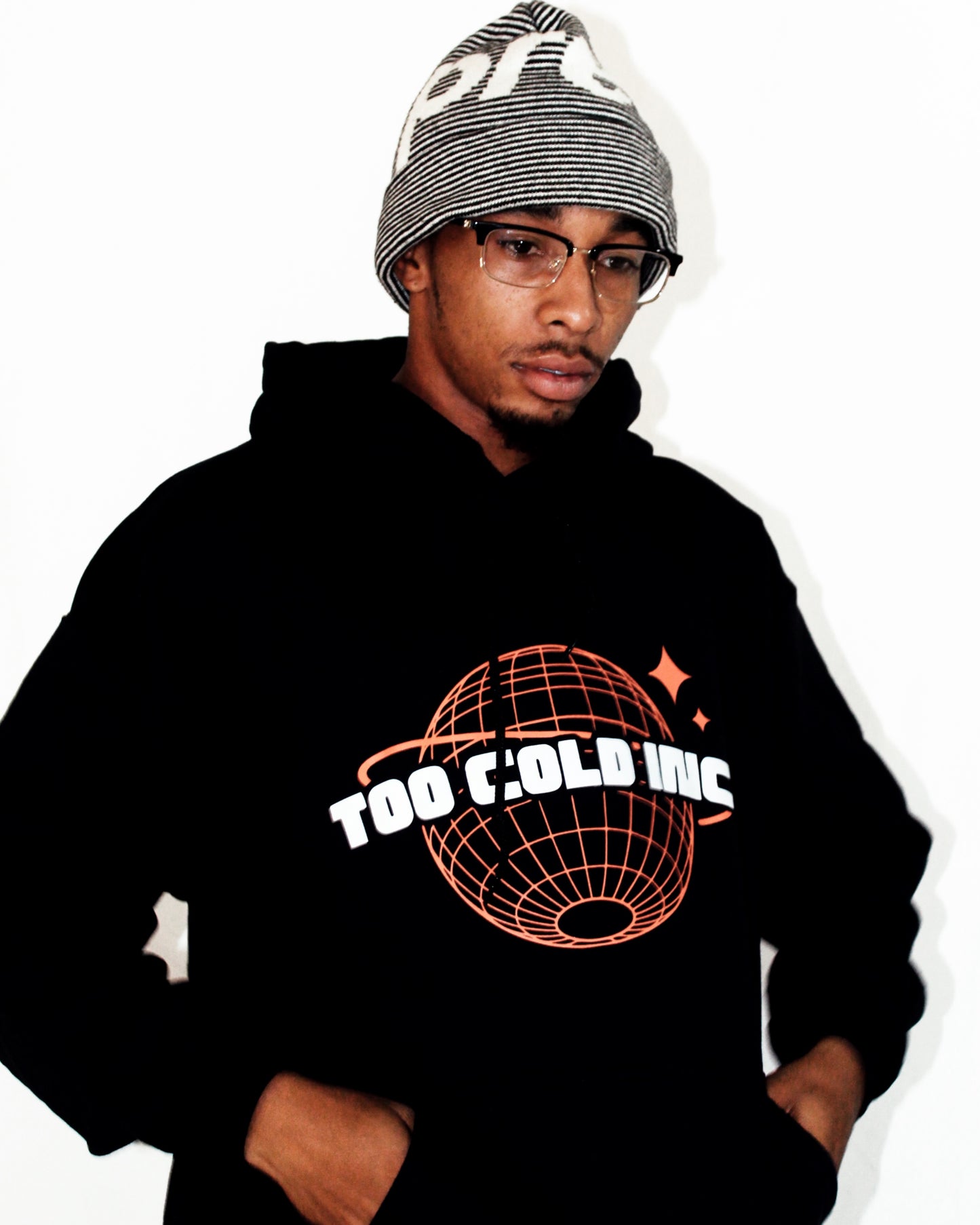 Orange "Globe" Hoodie