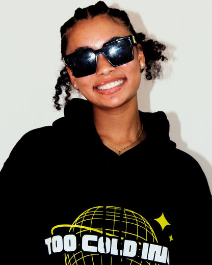 Yellow "Globe" Hoodie