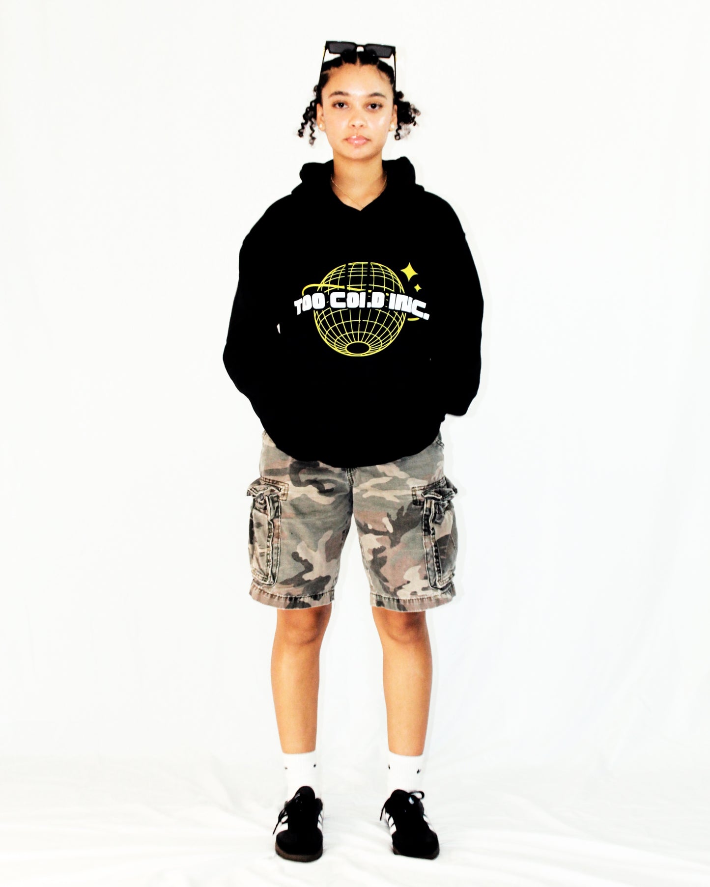 Yellow "Globe" Hoodie