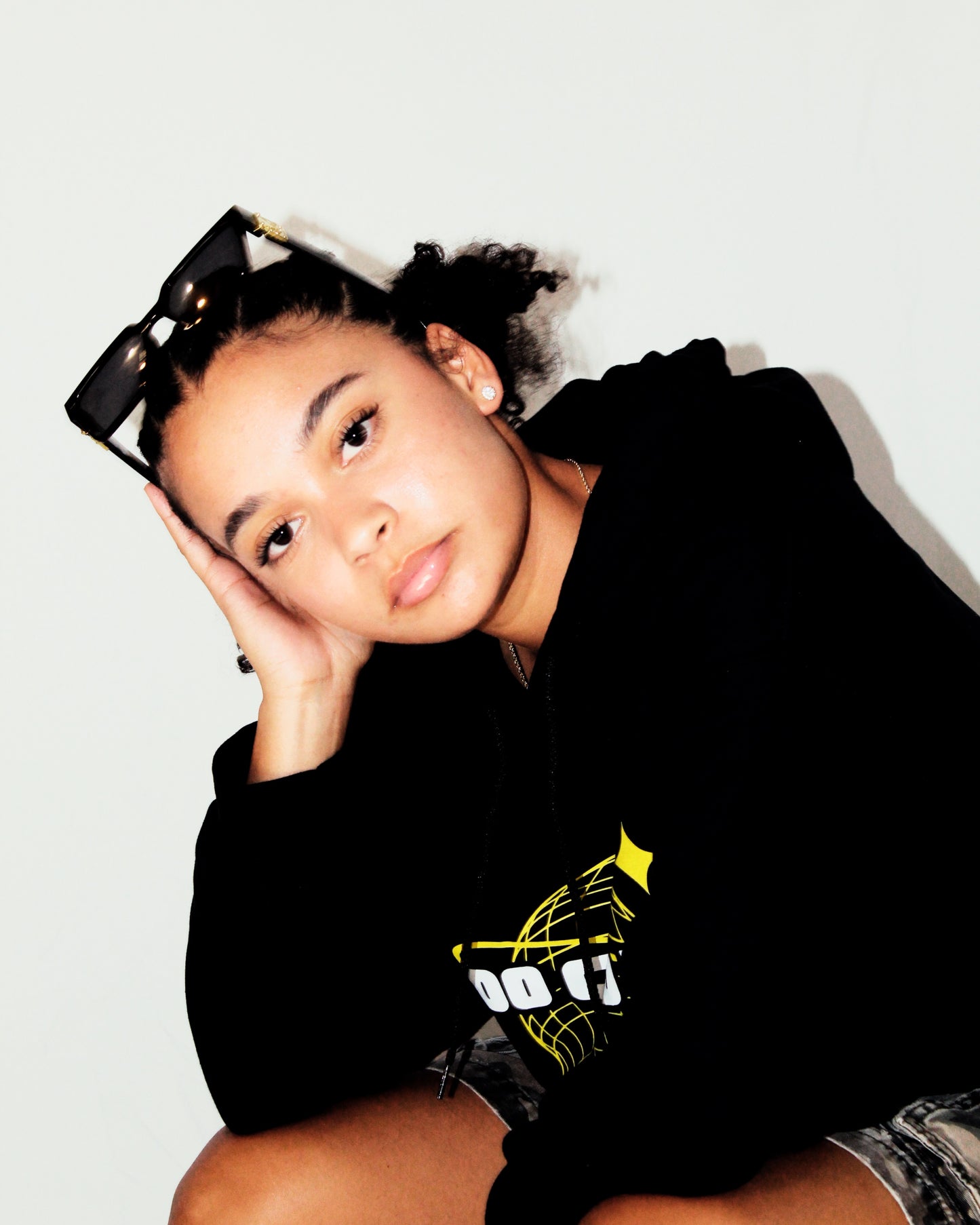 Yellow "Globe" Hoodie