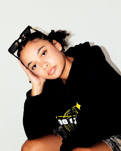 Yellow "Globe" Hoodie