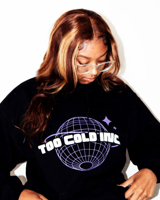 Purple "Globe" Hoodie