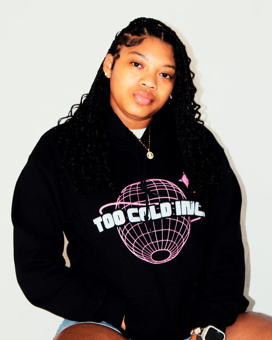 Pink "Globe" Hoodie