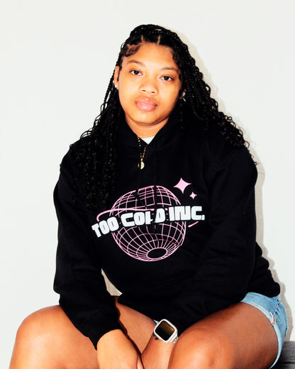 Pink "Globe" Hoodie