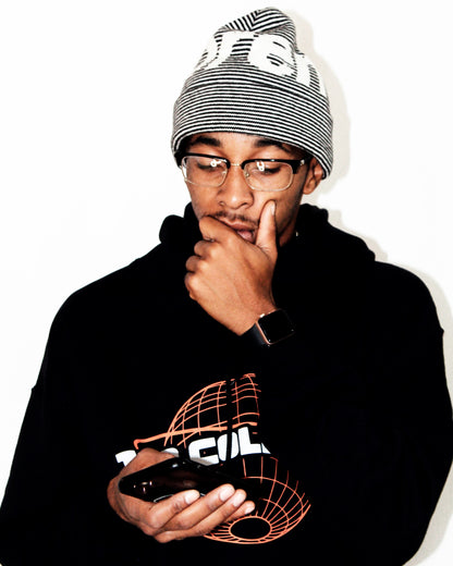 Orange "Globe" Hoodie