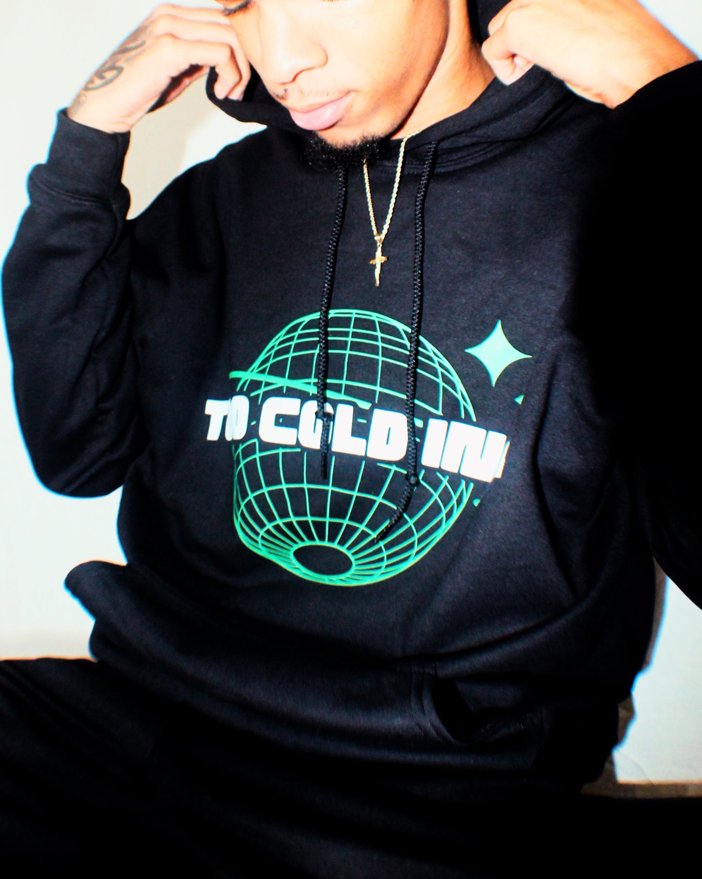 Green "Globe" Hoodie
